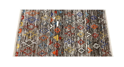 Handmade Tribal Berber Style Rug, 235x175cm