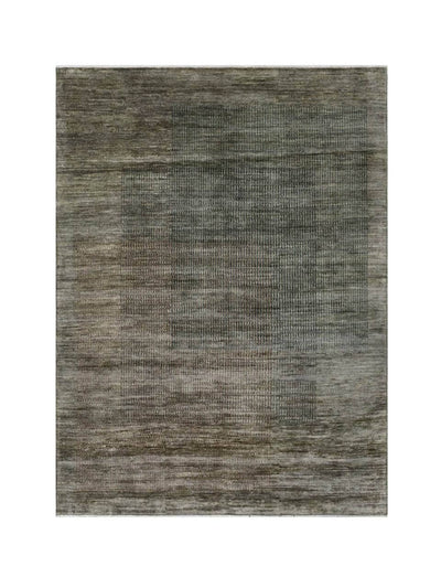 Tappeto Moderno in lana, fatto a mano, design geometrico 197x146cm