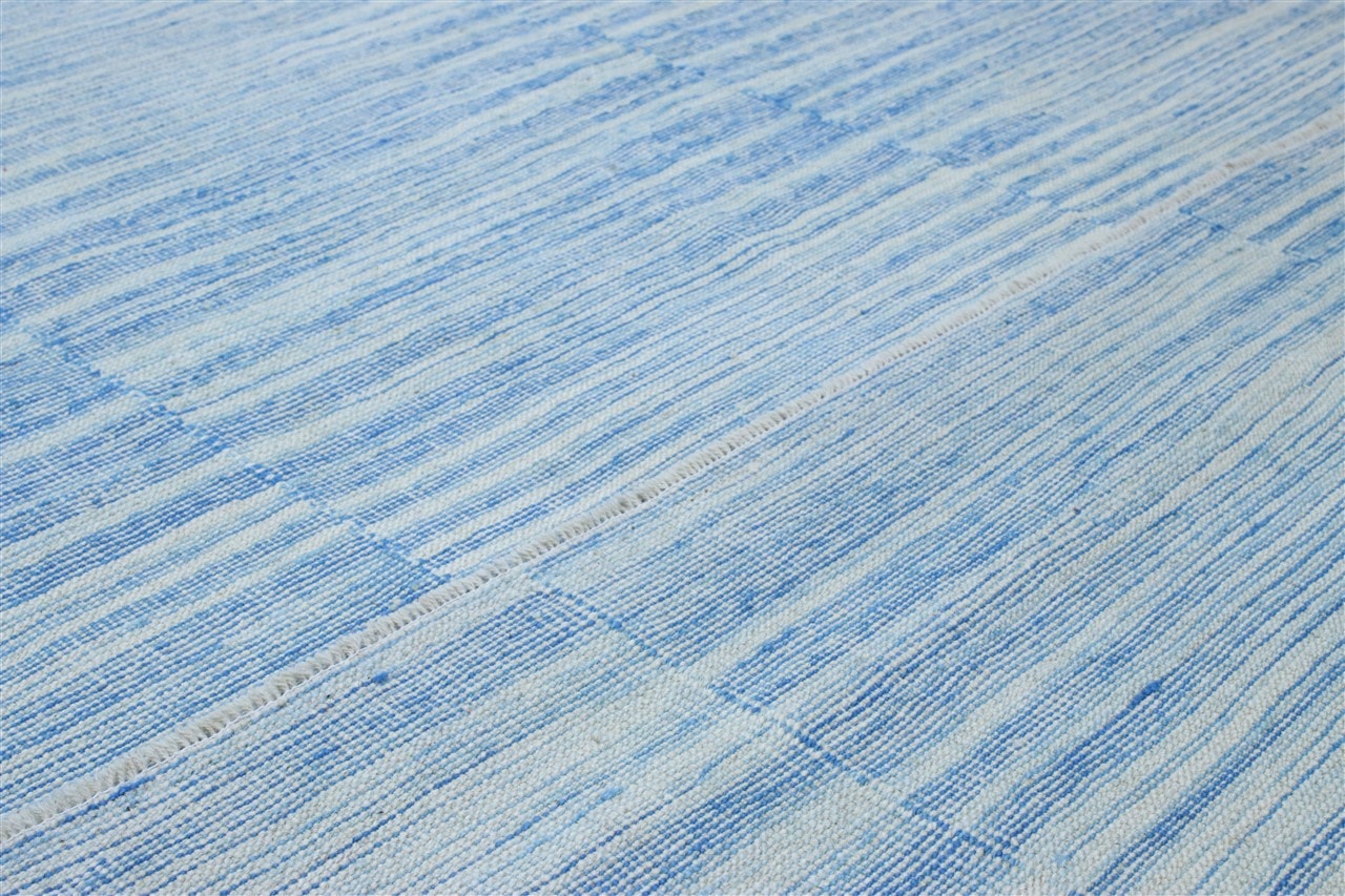 Modern wool Kilim carpet multi 392x297cm