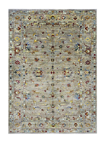 Handmade Ziegler Decorative Floral Rug, 351x250cm