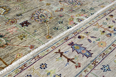 Handmade Ziegler Decorative Floral Rug, 351x250cm