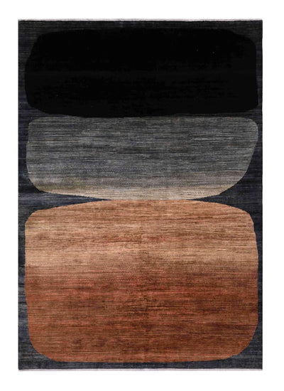 Tappeto moderno di design, fatto a mano, multicolore,  282x200cm - CarpetLiving
