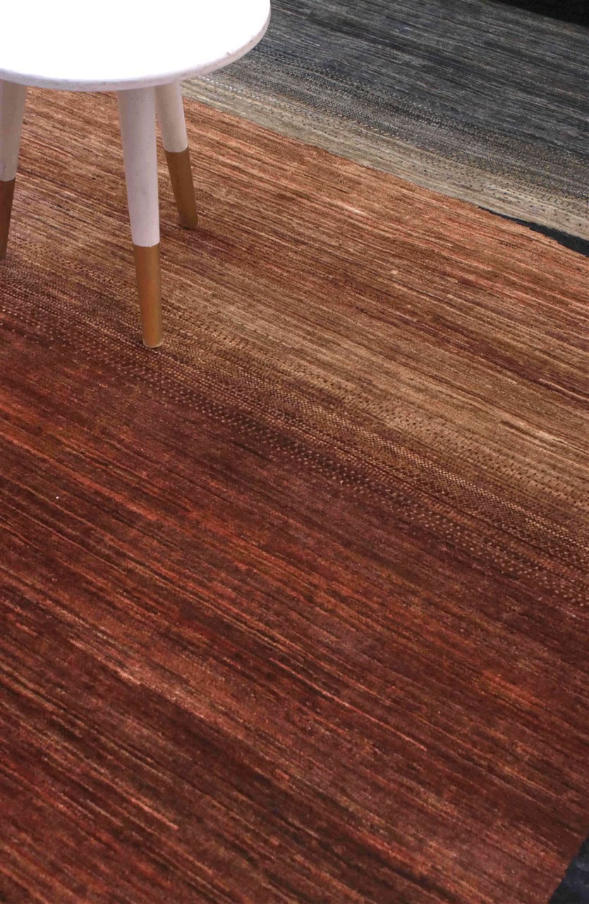 Modern design wool carpet, handmade, multi, 282x200cm