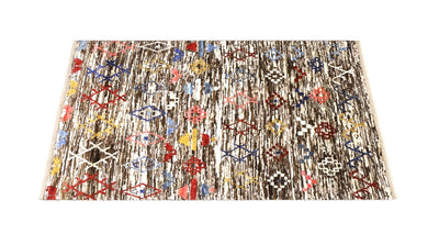 Handmade Tribal Berber Style Rug, 201x158cm
