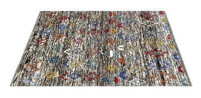 Handmade Tribal Berber Style Rug, 198x155cm