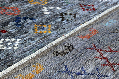 Handmade Tribal Berber Style Rug, 196x157cm