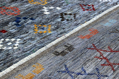 Handmade Tribal Berber Style Rug, 196x157cm
