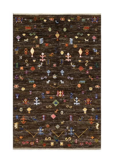 Handmade Tribal Berber Style Rug, 255x170cm