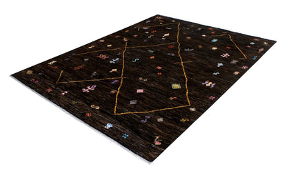 Handmade Tribal Berber Style Rug, 301x234cm