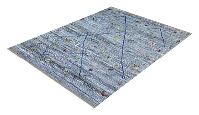 Tappeto stile berbero tribale, fatto a mano 303x232cm