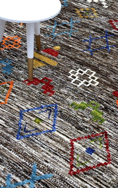 Handmade Tribal Berber Style Rug, 303x246cm