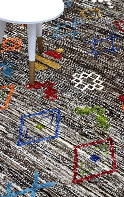 Handmade Tribal Berber Style Rug, 303x246cm