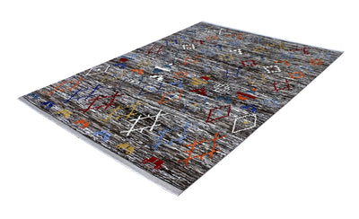 Handmade Tribal Berber Style Rug, 299x240cm