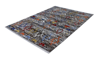 Handmade Tribal Berber Style Rug, 299x240cm