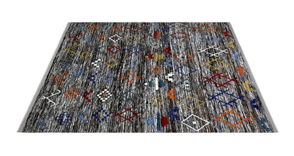 Handmade Tribal Berber Style Rug, 299x240cm