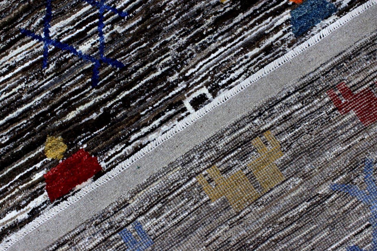 Handmade Tribal Berber Style Rug, 299x240cm