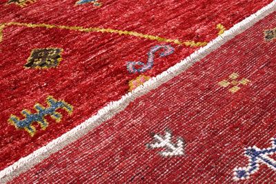 Handmade Tribal Berber Style Rug, 202x155cm