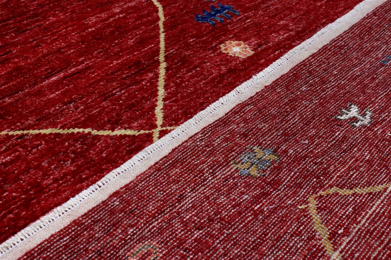 Handmade Tribal Berber Style Rug, 292x230cm
