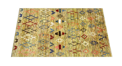 Handmade Tribal Berber Style Rug, 299x236cm