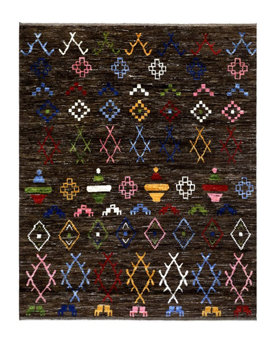 Handmade Tribal Berber Style Rug, 298x248cm
