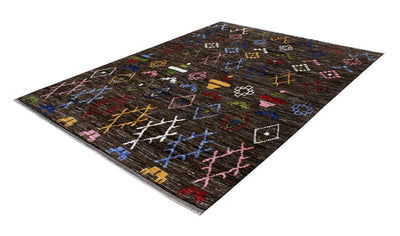 Handmade Tribal Berber Style Rug, 298x248cm