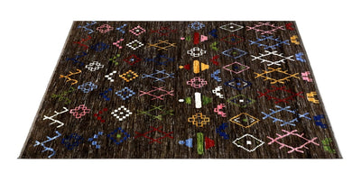 Handmade Tribal Berber Style Rug, 298x248cm
