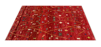 Handmade Tribal Berber Style Rug, 297x205cm