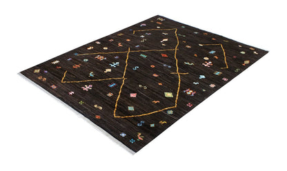 Handmade Tribal Berber Style Rug, 301x234cm
