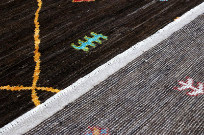 Handmade Tribal Berber Style Rug, 301x234cm
