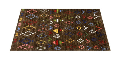 Handmade Tribal Berber Style Rug, 298x234cm