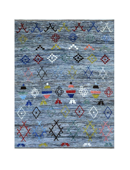Tappeto stile berbero tribale, fatto a mano 301x242cm