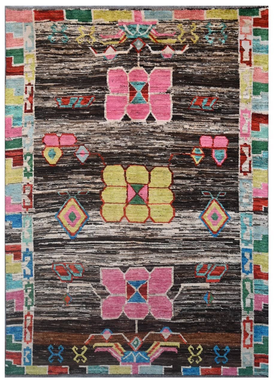 Handmade Tribal Multicolour Wool Rug 241_173 cm