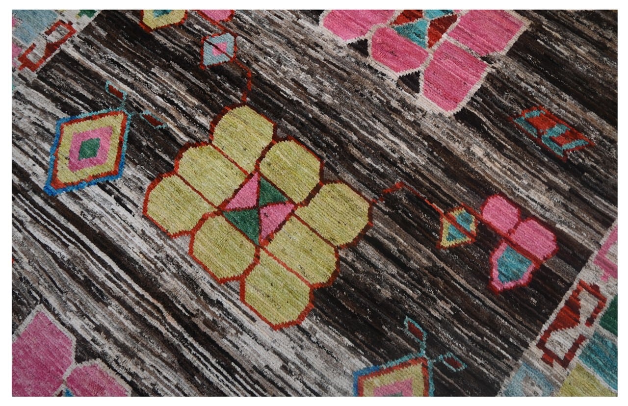 Handmade Tribal Multicolour Wool Rug 241_173 cm