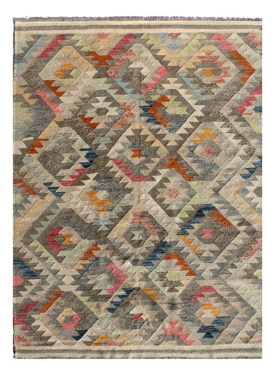 Kaudani Afghan Kilim 302x198 cm, Hand-Woven Wool