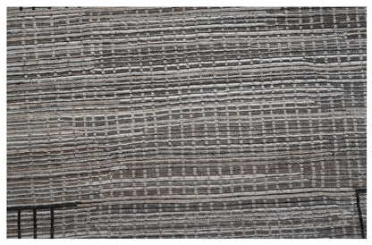 Modern design grey Berber style carpet, handmade 292x251cm