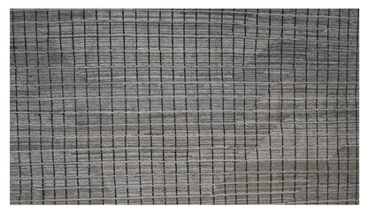 Modern design grey Berber style carpet, handmade 298x255cm