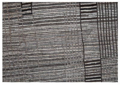 Tappeto design moderno grigio stile berbero, fatto a mano 288x256cm - CarpetLiving