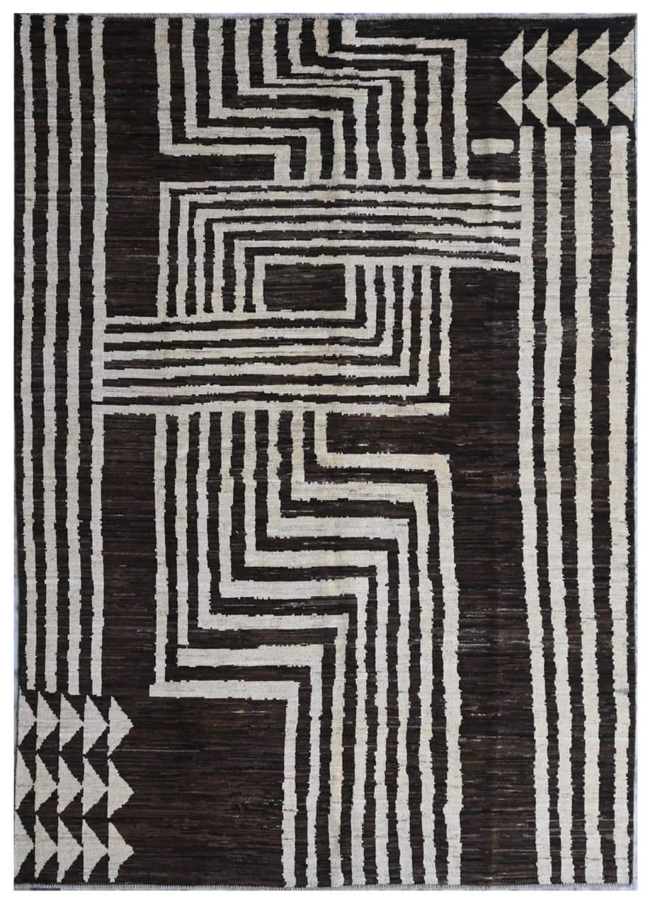 Taimany - Multicolor Tribal Wool Rug - Hand-Knotted 287x200cm