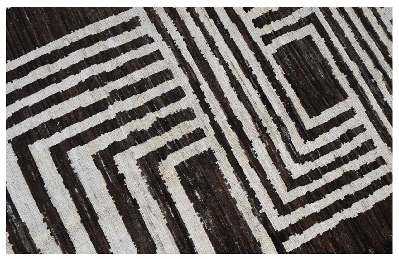Taimany - Multicolor Tribal Wool Rug - Hand-Knotted 287x200cm