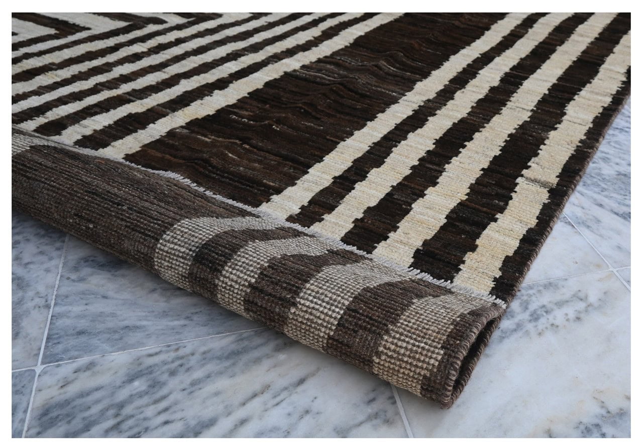 Taimany - Multicolor Tribal Wool Rug - Hand-Knotted 287x200cm