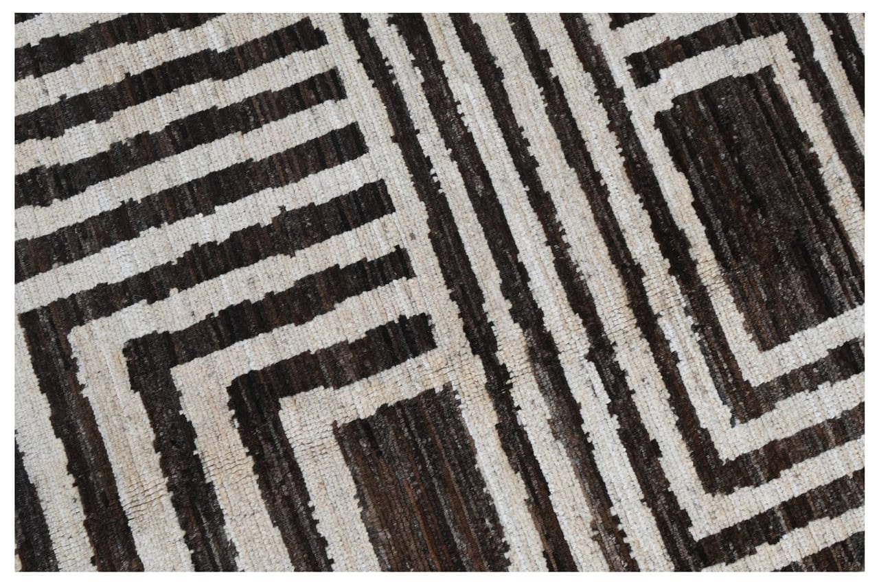 Taimany - Multicolor Tribal Wool Rug - Hand-Knotted 294x200cm