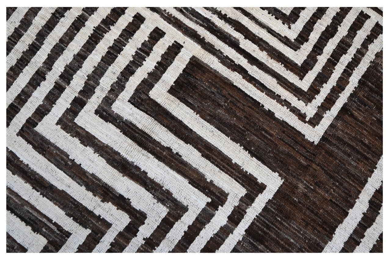 Taimany - Multicolor Tribal Wool Rug - Hand-Knotted 294x201cm
