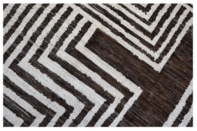 Taimany - Tappeto Tribale in Lana Multicolore - Fatto a Mano 294x201cm