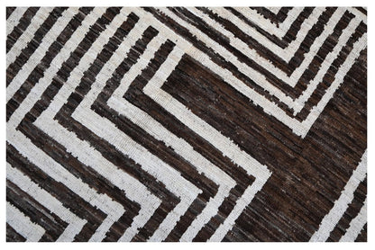 Taimany - Multicolor Tribal Wool Rug - Hand-Knotted 294x201cm