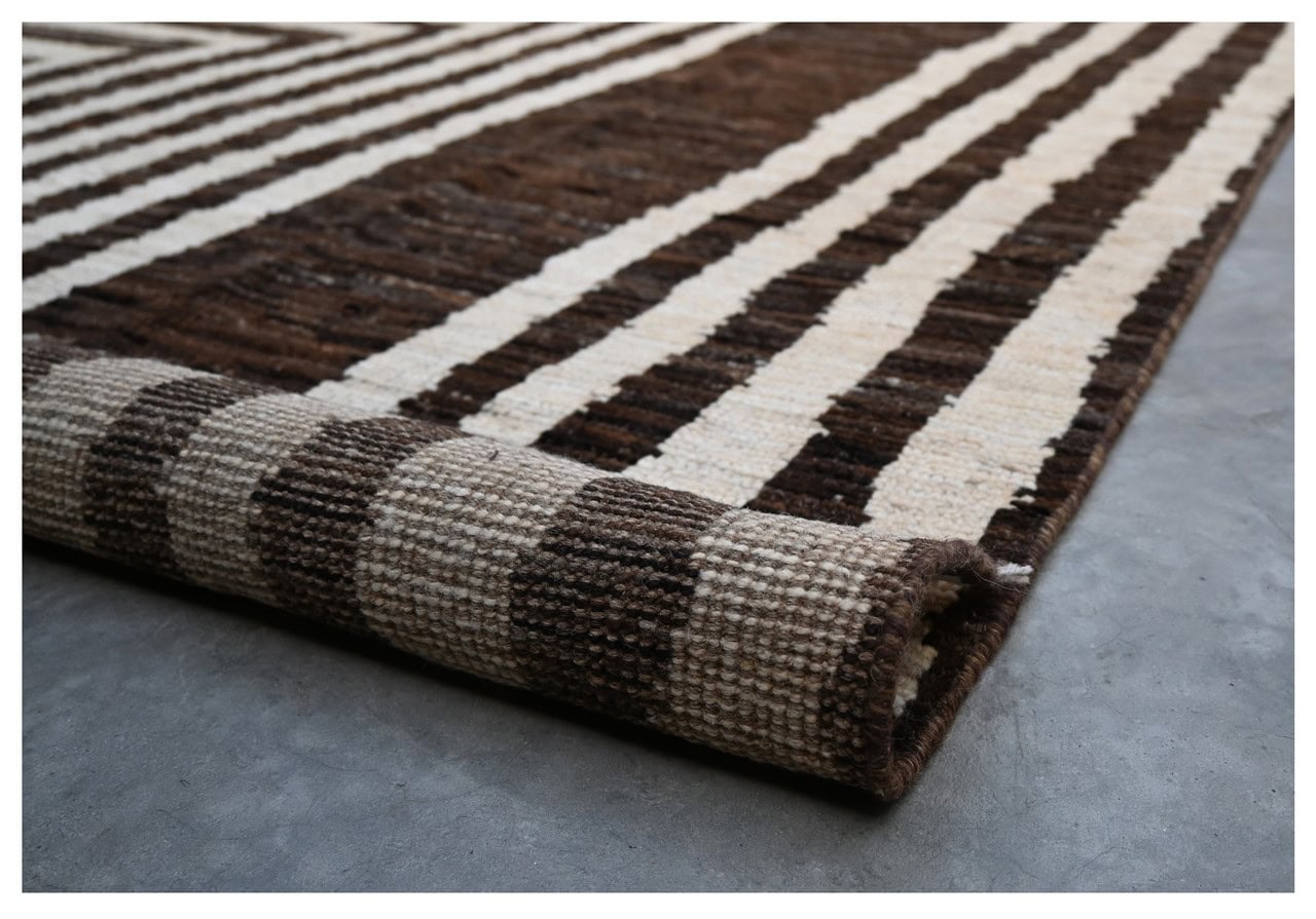 Taimany - Multicolor Tribal Wool Rug - Hand-Knotted 294x201cm