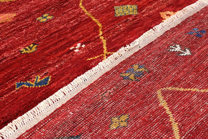 Tappeto stile berbero tribale, fatto a mano 189x164cm