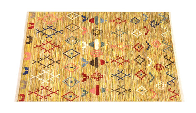 Handmade Tribal Berber Style Rug, 235x176cm