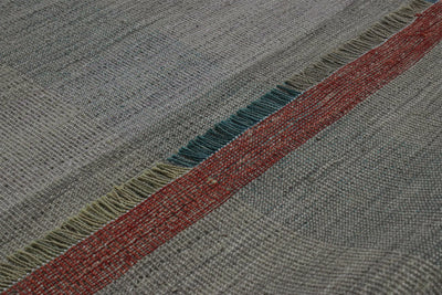 Tappeto Kilim moderno in lana multicolore 152x101cm - CarpetLiving