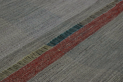 Modern wool Kilim carpet multi 152x101cm