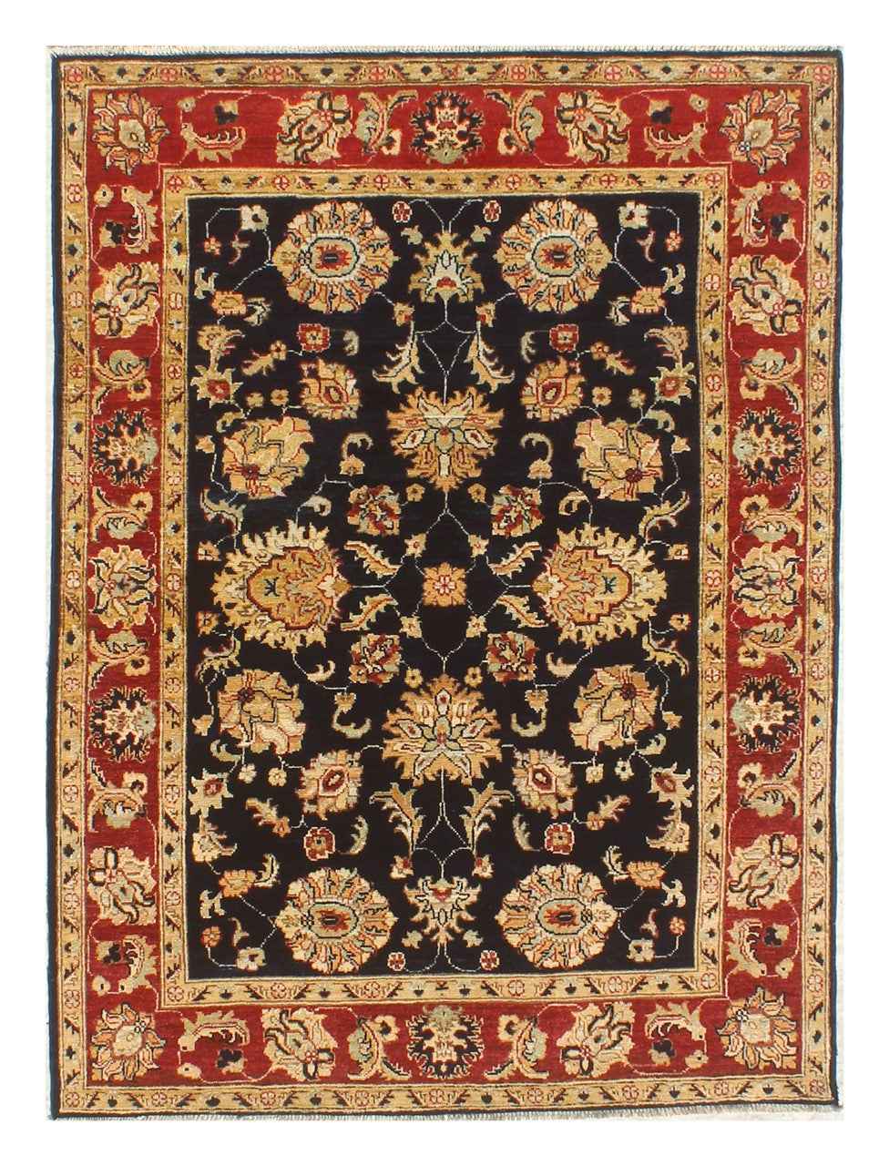 Ziegler wool carpet, handmade, 200x149cm